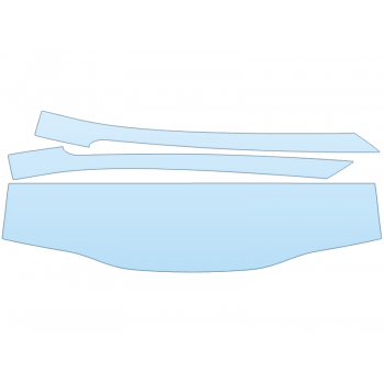 PAINT PROTECTION KIT - 2023 KIA SPORTAGE EX ROOF PILLARS - PRECUT PPF CLEAR BRA WRAP