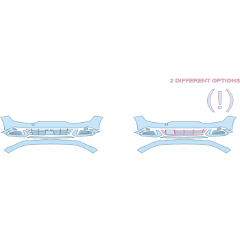 Precut PPF Kit – Clear Bra Paint Protection Film PAINT PROTECTION KIT - 2023 KIA SPORTAGE LX BUMPER - PRECUT PPF CLEAR BRA WRAP