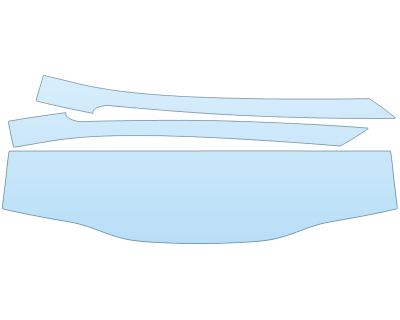 PAINT PROTECTION KIT - 2023 KIA SPORTAGE SX PRESTIGE ROOF PILLARS - PRECUT PPF CLEAR BRA WRAP