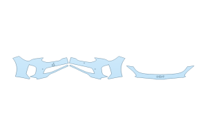 2023 KIA STINGER GT2 BUMPER (MULTI PIECE)WITH SENSORS