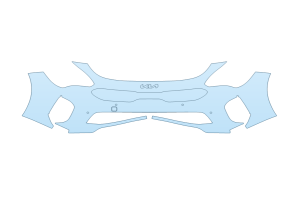 2023 KIA STINGER GT2 BUMPER WITH SENSORS