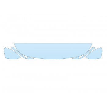 PAINT PROTECTION KIT - 2023 KIA STINGER GT2 HOOD FENDERS MIRRORS 12 INCH - PRECUT PPF CLEAR BRA WRAP