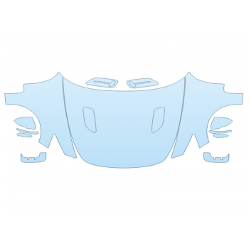 Precut PPF Kit – Clear Bra Paint Protection Film PAINT PROTECTION KIT - 2023 KIA STINGER GT2 FULL HOOD FENDERS MIRRORS - PRECUT PPF CLEAR BRA WRAP