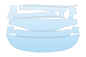 2023 KIA STINGER GT2 ROOF A PILLARS