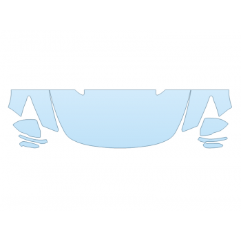 Precut PPF Kit – Clear Bra Paint Protection Film PAINT PROTECTION KIT - 2023 KIA STINGER GT-LINE HOOD FENDERS MIRRORS 24 INCH (WRAPPED EDGES) - PRECUT PPF CLEAR BRA WRAP