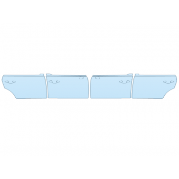 PAINT PROTECTION KIT - 2023 KIA TELLURIDE EX X-LINE FULL DOORS - PRECUT PPF CLEAR BRA WRAP