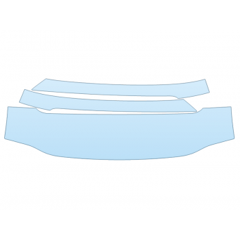 PAINT PROTECTION KIT - 2023 KIA TELLURIDE SX LIMITED ROOF PILLARS - PRECUT PPF CLEAR BRA WRAP