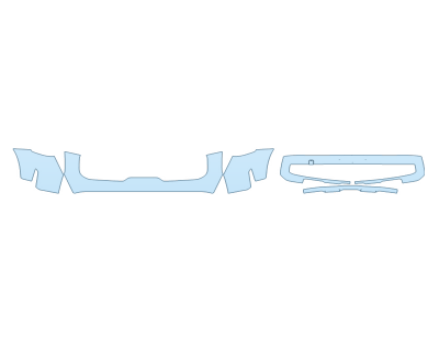 2023 KIA TELLURIDE SX PRESTIGE BUMPER (MULTI PIECE)