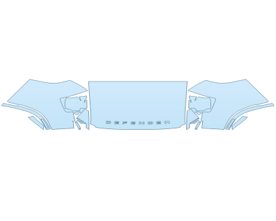 PAINT PROTECTION KIT - 2025 LAND ROVER DEFENDER 110 SE HOOD FENDERS MIRRORS 30 IN - PRECUT PPF CLEAR BRA WRAP