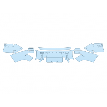 Precut PPF Kit – Clear Bra Paint Protection Film PAINT PROTECTION KIT - 2023 LAND ROVER DEFENDER 130 OUTBOUND REAR BUMPER WITH SENSORS FENDER FLARES 2 PIECE - PRECUT PPF CLEAR BRA WRAP