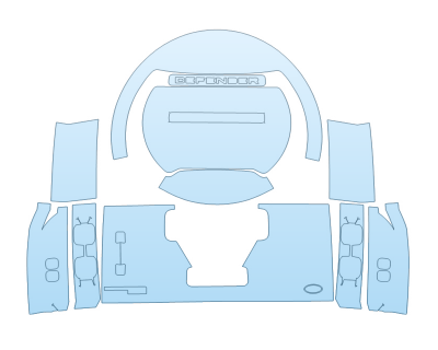 PAINT PROTECTION KIT - 2025 LAND ROVER DEFENDER 130 OUTBOUND REAR HATCH - PRECUT PPF CLEAR BRA WRAP