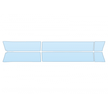 PAINT PROTECTION KIT - 2023 LAND ROVER DEFENDER 130 X-DYNAMIC SE ROCKERS - PRECUT PPF CLEAR BRA WRAP