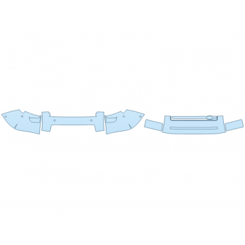 2023 LAND ROVER DEFENDER 90 S BUMPER (MULTI PIECE)WITH SENSORS