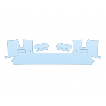 PAINT PROTECTION KIT - 2025 LAND ROVER DEFENDER 90 V8 CARPATHIAN EDITION REAR BUMPER - PRECUT PPF CLEAR BRA WRAP