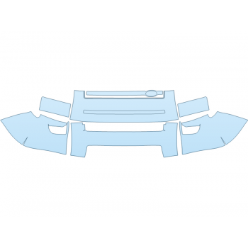 PAINT PROTECTION KIT - 2025 LAND ROVER DEFENDER 90 X BUMPER - PRECUT PPF CLEAR BRA WRAP