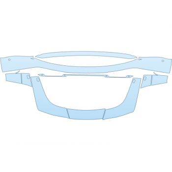 Precut PPF Kit – Clear Bra Paint Protection Film PAINT PROTECTION KIT - 2023 LAND ROVER RANGE ROVER SE REAR BUMPER WITH SENSORS - PRECUT PPF CLEAR BRA WRAP