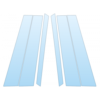 PAINT PROTECTION KIT - 2023 LAND ROVER RANGE ROVER SE B PILLARS - PRECUT PPF CLEAR BRA WRAP