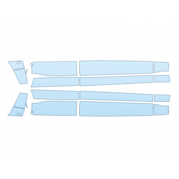 PAINT PROTECTION KIT - 2023 LAND ROVER RANGE ROVER SE ROCKERS - PRECUT PPF CLEAR BRA WRAP