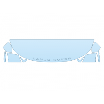 PAINT PROTECTION KIT - 2023 LAND ROVER RANGE ROVER SPORT AUTOBIOGRAPHY HOOD FENDERS MIRRORS 24 INCH (WRAPPED EDGES) - PRECUT PPF CLEAR BRA WRAP
