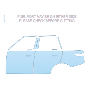 PAINT PROTECTION KIT - 2025 LAND ROVER RANGE ROVER SPORT AUTOBIOGRAPHY DRIVER SIDE - PRECUT PPF CLEAR BRA WRAP