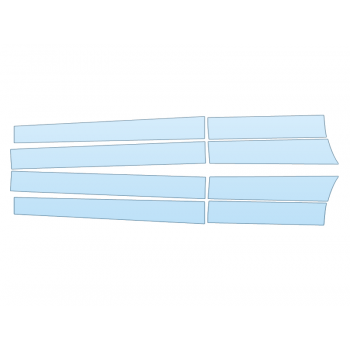 PAINT PROTECTION KIT - 2025 LAND ROVER RANGE ROVER SPORT AUTOBIOGRAPHY ROCKERS - PRECUT PPF CLEAR BRA WRAP