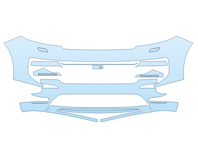 PAINT PROTECTION KIT - 2025 LAND ROVER RANGE ROVER SPORT FIRST EDITION BUMPER - PRECUT PPF CLEAR BRA WRAP