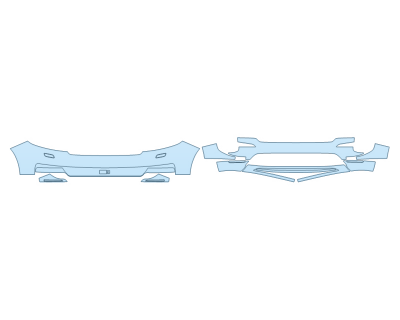 PAINT PROTECTION KIT - 2025 LAND ROVER RANGE ROVER SPORT FIRST EDITION BUMPER (MULTI PIECE) - PRECUT PPF CLEAR BRA WRAP