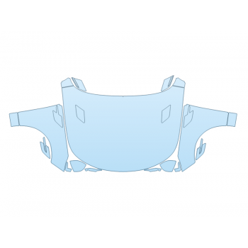 PAINT PROTECTION KIT - 2025 LAND ROVER RANGE ROVER SPORT FIRST EDITION FULL HOOD FENDERS MIRRORS(WRAPPED EDGES) - PRECUT PPF CLEAR BRA WRAP