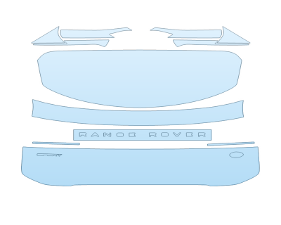 PAINT PROTECTION KIT - 2025 LAND ROVER RANGE ROVER SPORT FIRST EDITION REAR HATCH - PRECUT PPF CLEAR BRA WRAP