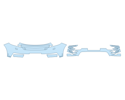 2023 LAND ROVER RANGE ROVER VELAR HST BUMPER (MULTI PIECE)