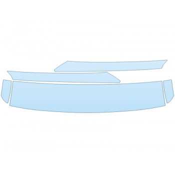 PAINT PROTECTION KIT - 2023 LINCOLN CORSAIR PREMIERE ROOF PILLARS - PRECUT PPF CLEAR BRA WRAP