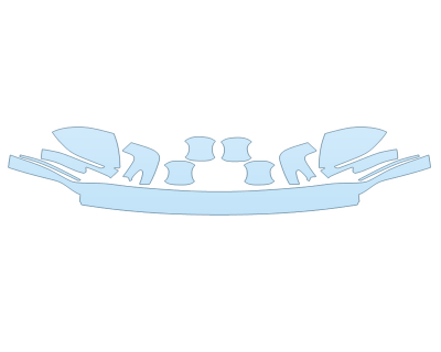 PAINT PROTECTION KIT - 2023 LINCOLN NAUTILUS SELECT REAR BUMPER MIRRORS DOOR CUPS - PRECUT PPF CLEAR BRA WRAP