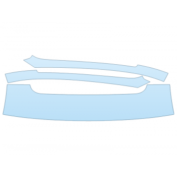 PAINT PROTECTION KIT - 2023 LINCOLN NAUTILUS SELECT ROOF PILLARS - PRECUT PPF CLEAR BRA WRAP