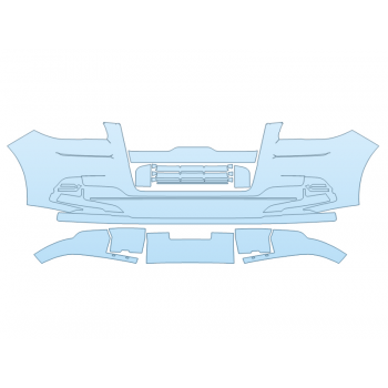 PAINT PROTECTION KIT - 2023 LINCOLN NAVIGATOR BLACK LABEL BUMPER - PRECUT PPF CLEAR BRA WRAP