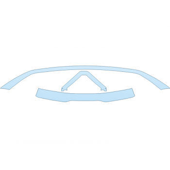 PAINT PROTECTION KIT - 2023 LINCOLN NAVIGATOR BLACK LABEL GRILL - PRECUT PPF CLEAR BRA WRAP