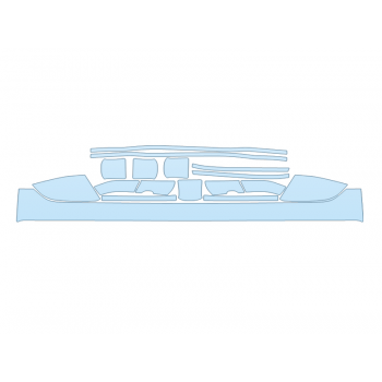PAINT PROTECTION KIT - 2023 LINCOLN NAVIGATOR PREMIERE REAR BUMPER MIRRORS DOOR CUPS DOOR EDGES - PRECUT PPF CLEAR BRA WRAP