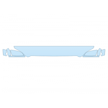 PAINT PROTECTION KIT - 2023 LINCOLN NAVIGATOR RESERVE HOOD FENDERS MIRRORS 12 INCH (WRAPPED EDGES) - PRECUT PPF CLEAR BRA WRAP