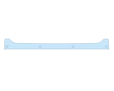 2023 LINCOLN NAVIGATOR L PREMIERE REAR BUMPER