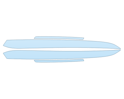 PAINT PROTECTION KIT - 2023 LUCID AIR SAPPHIRE HEADLIGHTS FOGLIGHTS - PRECUT PPF CLEAR BRA WRAP