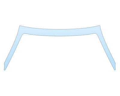 PAINT PROTECTION KIT - 2023 MASERATI MC20 CIELO ROOF PILLARS - PRECUT PPF CLEAR BRA WRAP