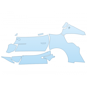 Precut PPF Kit – Clear Bra Paint Protection Film PAINT PROTECTION KIT - 2023 MASERATI MC20 COUPE DRIVER SIDE - PRECUT PPF CLEAR BRA WRAP