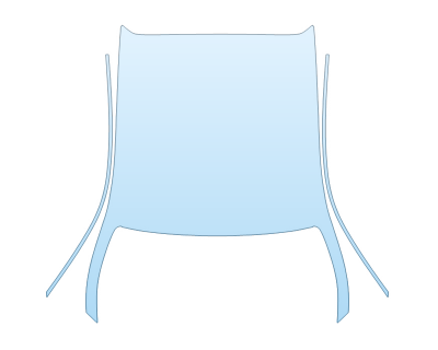 PAINT PROTECTION KIT - 2023 MASERATI MC20 COUPE FULL ROOF - PRECUT PPF CLEAR BRA WRAP