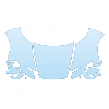 PAINT PROTECTION KIT - 2023 MASERATI MC20 COUPE FULL HOOD FENDERS MIRRORS(WRAPPED EDGES) - PRECUT PPF CLEAR BRA WRAP