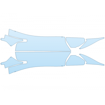 PAINT PROTECTION KIT - 2023 MASERATI MC20 COUPE ROCKERS - PRECUT PPF CLEAR BRA WRAP