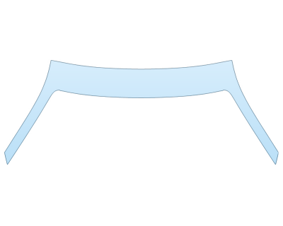 PAINT PROTECTION KIT - 2023 MASERATI MC20 COUPE ROOF PILLARS - PRECUT PPF CLEAR BRA WRAP