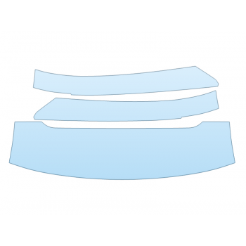 PAINT PROTECTION KIT - 2023 MAZDA CX-5 SIGNATURE ROOF PILLARS - PRECUT PPF CLEAR BRA WRAP