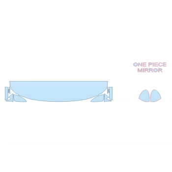 Precut PPF Kit – Clear Bra Paint Protection Film PAINT PROTECTION KIT - 2023 MAZDA CX-50 2.5 S HOOD FENDERS MIRRORS 18 INCH (WRAPPED EDGES) - PRECUT PPF CLEAR BRA WRAP