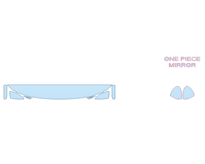 PAINT PROTECTION KIT - 2023 MAZDA CX-50 2.5 TURBO MERIDIAN EDITION HOOD FENDERS MIRRORS 12 INCH (WRAPPED EDGES) - PRECUT PPF CLEAR BRA WRAP