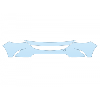 PAINT PROTECTION KIT - 2023 MAZDA CX-9 GS BUMPER - PRECUT PPF CLEAR BRA WRAP