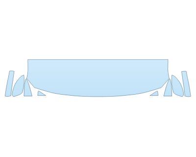 PAINT PROTECTION KIT - 2023 MAZDA CX-9 GS HOOD FENDERS MIRRORS 18 INCH - PRECUT PPF CLEAR BRA WRAP